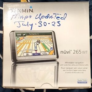 Garmin nüvi 265WT Portable GPS Navigation System